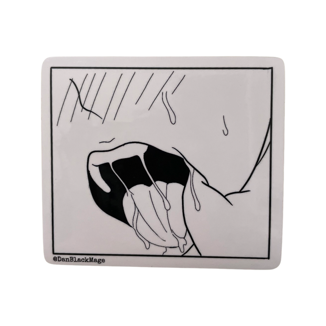 Fish Hook Sticker